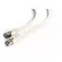 Tīkla kabelis Gembird Cat6 F/UTP (FTP) 0,25 m, RJ-45 uz RJ-45, balts