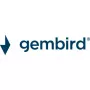 Galda lampa Gembird TA-WPC10-LED-01-MX ar bezvadu lādētāju melna balta