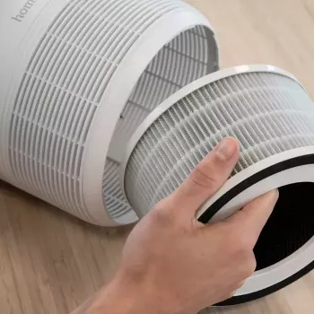 HEPA 13 gaisa attīrītāja filtrs Hombli (Avanca International BV) – nomaiņas kasetne, saderīga ar Hombli ierīcēm, 164×164×96 mm