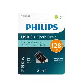 USB zibatmiņa Philips 128 GB USB Type-A 3.2 Gen 1 FM12DC152B/00