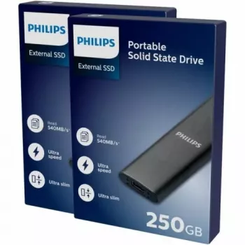 Ārējais SSD Philips 250GB USB 3.2 FM25SS030P/00