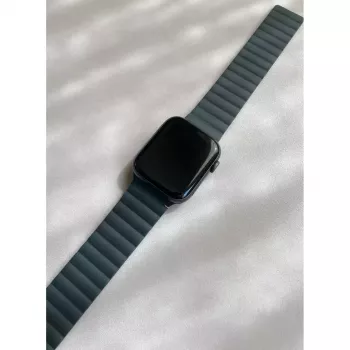 Decoded D21AWS44TS3SCL Charcoal Silikona Magnētiskā Siksniņa Apple Pulkstenim