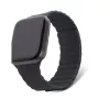 Decoded D21AWS44TS3SCL Charcoal Silikona Magnētiskā Siksniņa Apple Pulkstenim