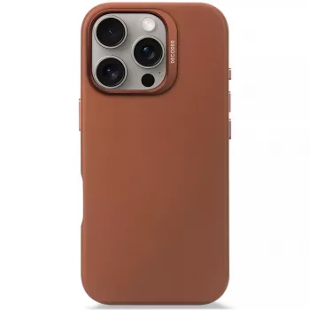 Ādas Maciņš Decoded Leather Case iPhone 16 Pro 6.3 collu Brūns