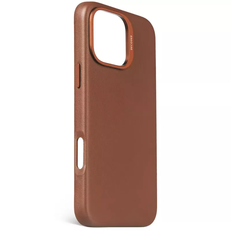 Decoded ādas maciņš iPhone 16 Pro Max 17.5 cm brūns