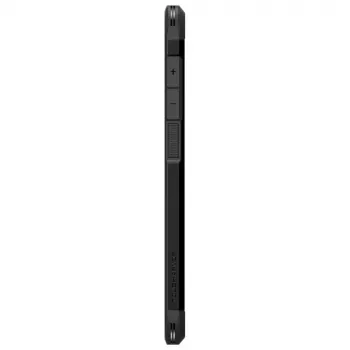 Spigen Tough Armor maciņš Samsung Galaxy A56 5G — melns, divslāņu aizsargmaciņš