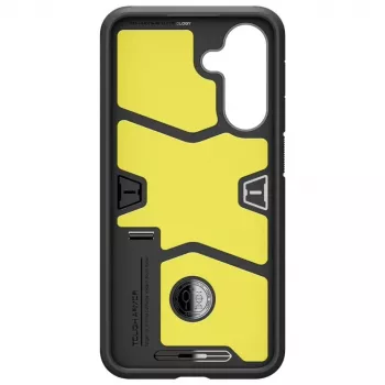 Spigen Tough Armor maciņš Samsung Galaxy A56 5G — melns, divslāņu aizsargmaciņš