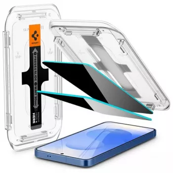 Privātuma stikla aizsargs Spigen Glas.TR EZ FIT HD Samsung Galaxy S24/S25 — 2 gab.