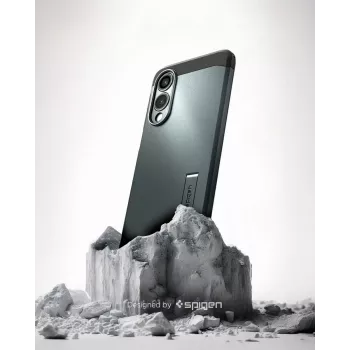Spigen Tough Armor AI Abyss Green vāciņš Samsung Galaxy S25 Edge