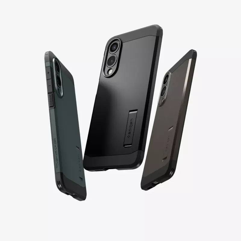 Spigen Tough Armor AI Abyss Green vāciņš Samsung Galaxy S25 Edge