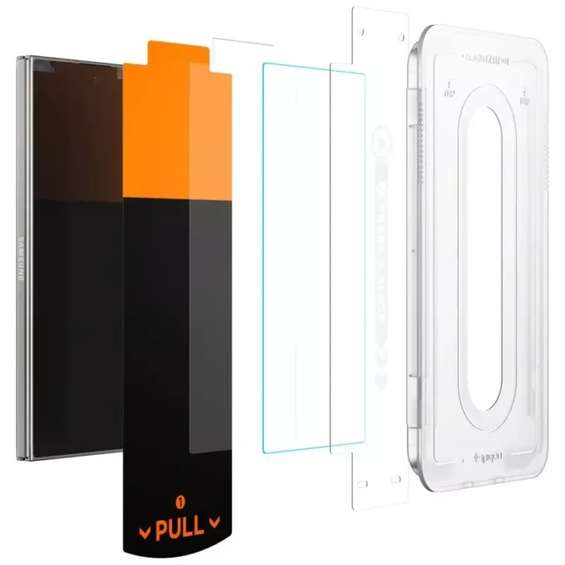 Spigen Glas.TR EZ FIT Pro ekrāna aizsargs Samsung Galaxy Z Fold 7 — caurspīdīgs, 2 gab.