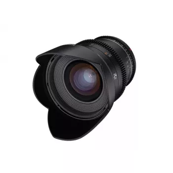 Kino objektīvs Samyang VDSLR 24mm T1.5 MK2 MILC Melns