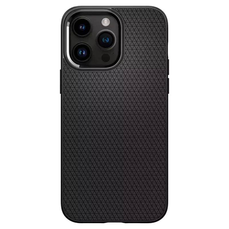 Spigen Liquid Air vāciņš iPhone 14 Pro Max 17 cm Melns