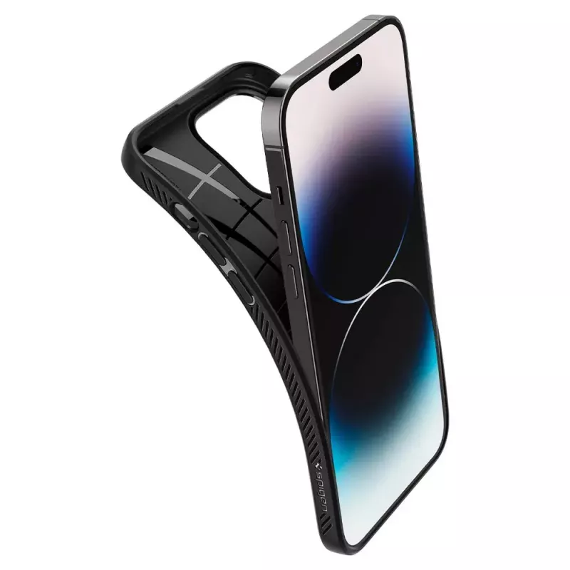 Spigen Liquid Air vāciņš iPhone 14 Pro Max 17 cm Melns