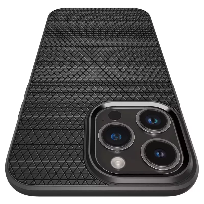 Spigen Liquid Air vāciņš iPhone 14 Pro Max 17 cm Melns