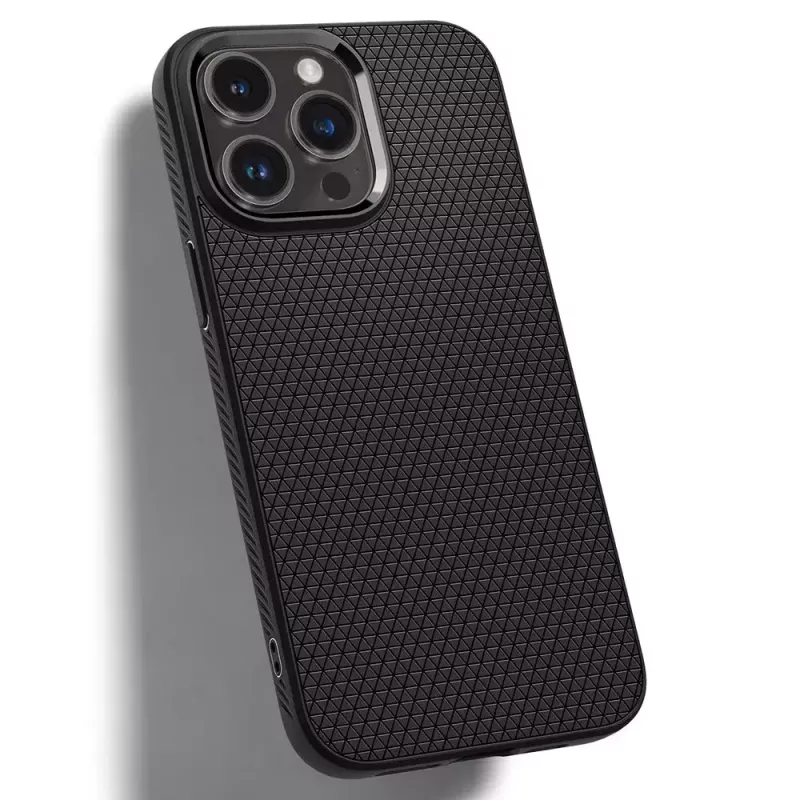 Spigen Liquid Air vāciņš iPhone 14 Pro Max 17 cm Melns