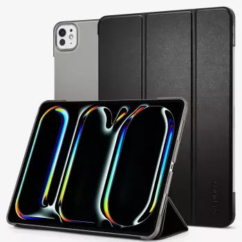 Folio Maciņš Spigen iPad Pro 11 2024 Smart Fold Melns