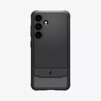 Spigen Rugged Armor mobilā telefona maciņš Melns Samsung Galaxy S24 15.8 cm
