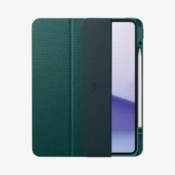 Spigen Urban Fit flip vāciņš 33 cm (13 collu) iPad Pro 2024, zaļš