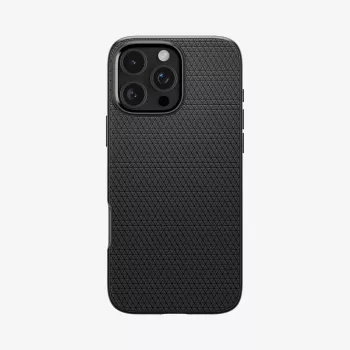 Spigen Liquid Air aizsargmaciņa iPhone 16 Pro Max 17.5 cm Melna
