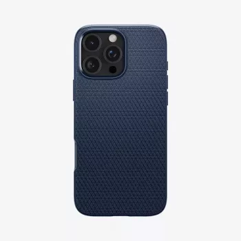 Spigen Liquid Air mobilā telefona maciņš Navy iPhone 16 Pro Max
