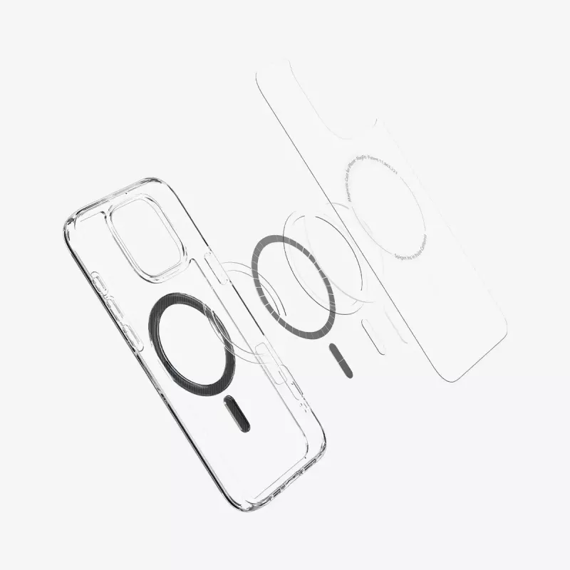 Spigen Ultra Hybrid (MagFit) viedtālruņa maciņš 17.5 cm Caurspīdīgs