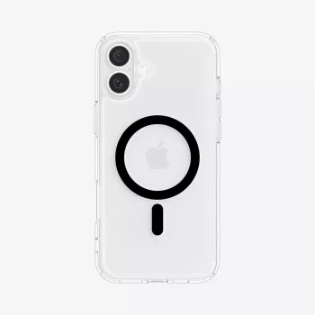 Spigen Ultra Hybrid (MagFit) vāciņš Melns Caurspīdīgs iPhone 16 Plus