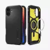 Spigen Tough Armor AI (MagFit) telefona maciņš Melns 15.5 cm