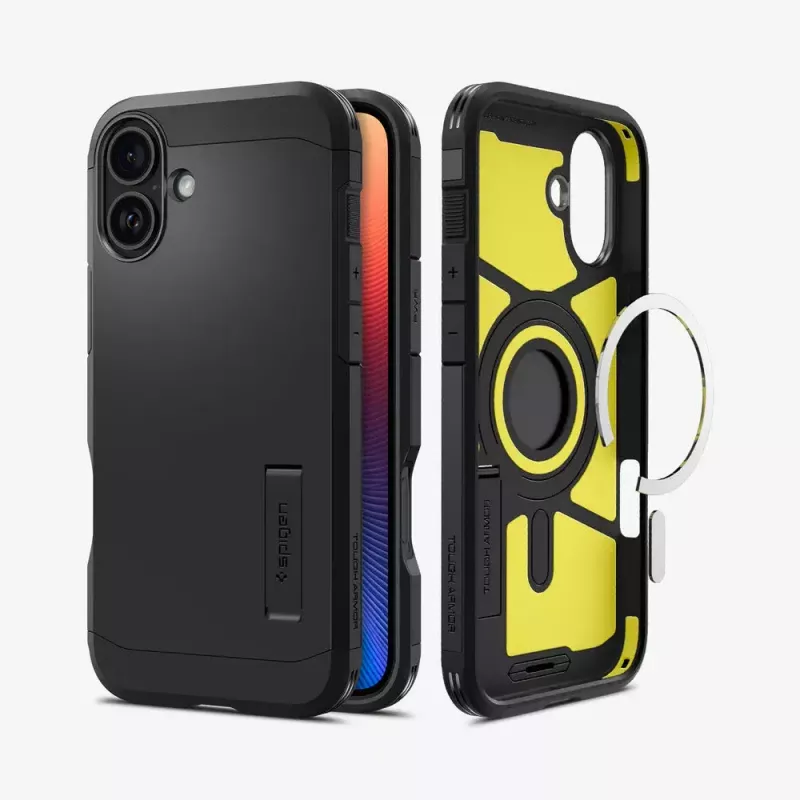 Spigen Tough Armor AI (MagFit) telefona maciņš Melns 15.5 cm
