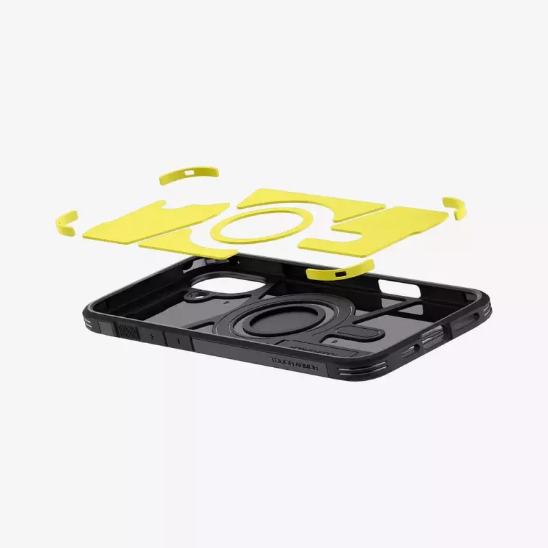 Spigen Tough Armor AI (MagFit) telefona maciņš Melns 15.5 cm
