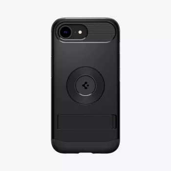 Spigen Slim Armor iPhone 16e Macīgs Vāciņš Melns