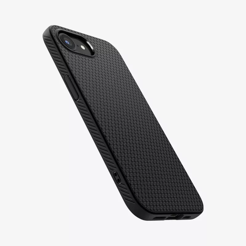 Spigen Liquid Air iPhone 16e Macīgs Melns