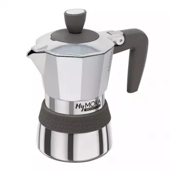 Moka kanna Pedrini MyMoka induction Brūns Nerūsējošais tērauds
