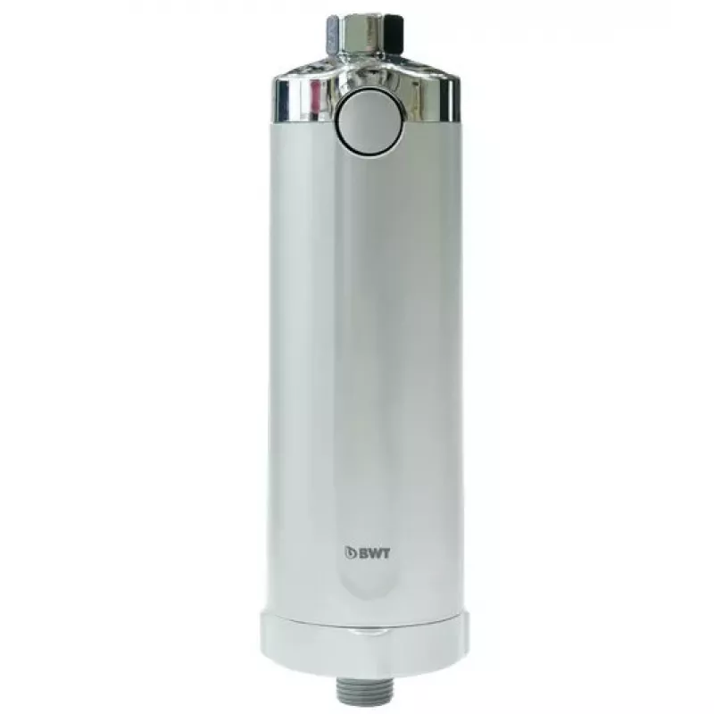 BWT Quick & Clean pretkaļķa dušas ūdens filtrs, balts