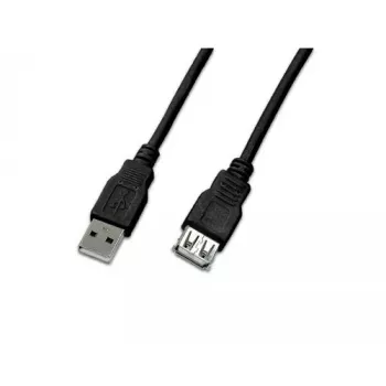 USB kabelis Wirewin USB A-A MF 1,5 SW 1,5m Melns
