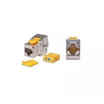 Wirewin WKS JACK KAT6A STP EA 48 – Metāla ekranēts RJ45 savienotājs Cat6a, 48 gab.