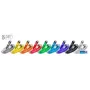 Tīkla kabelis Wirewin SLIM STP Red 1 m Cat6 S/UTP PKW-STP-SLIM-KAT6 1.0 RT
