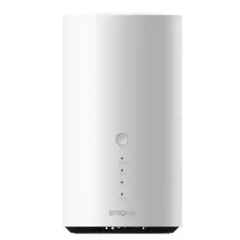 Mobilo sakaru maršrutētājs STRONG 5G AIRHOME 1900 — Wi‑Fi 7 (802.11be), 7200 Mbps, Multi‑User MIMO, 5G/4G/3G, balts