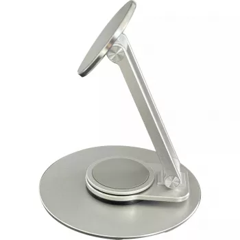 Vision MagSafe Turntable Phone Stand VLM-TPM Sudraba pasīvais turētājs
