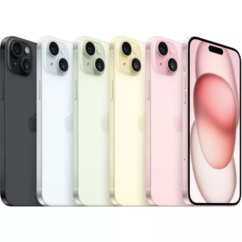 Apple iPhone 15 Plus 128 GB - 5G viedtālrunis - Dual SIM - OLED 6,7 collu displejs