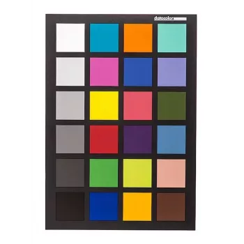 Datacolor SpyderCheckr 24 – universāls krāsu etalons MINI 24 lauki