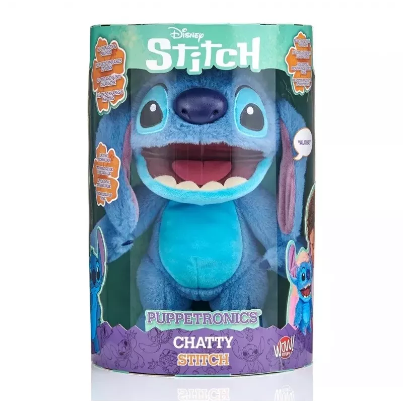 Interaktīva maskota Wow! Stuff Disney Real FX Chatty Stitch lelle (DIS-1025-01)