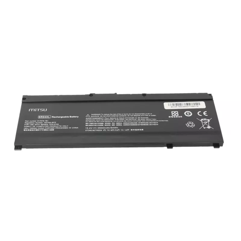 Mitsu akumulators HP Omen 15-DC 3500mAh (54Wh) 15.4V