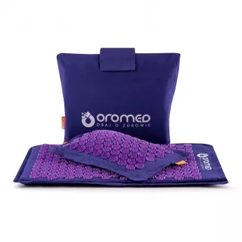 Akupresūras paklājs ORO-HEALTH, purpura krāsa