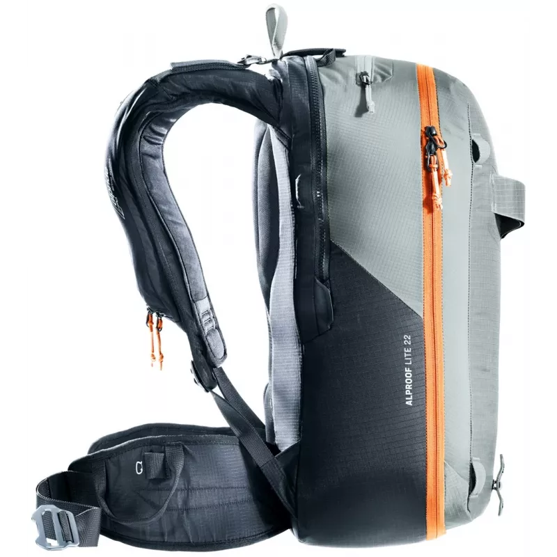Deuter Alproof Lite 22 tin/black - lavīnu mugursoma