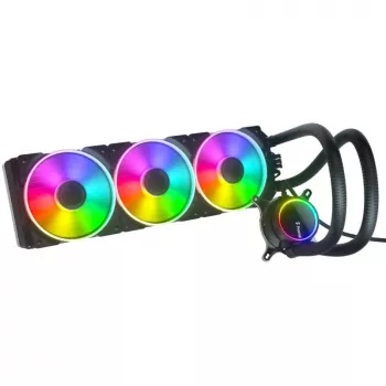 Fractal Design Celsius+ S36 Prisma - procesora šķidruma dzesēšanas sistēma - 32,7 dB - 20 dB - 800 RPM - 2800 RPM - 3 ventilatori