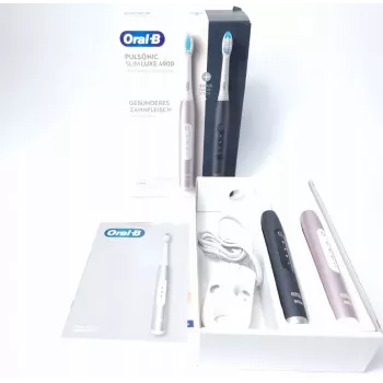 Oral-B Pulsonic SlimLuxe 4900 elektriskā zobu birste dubultpaka