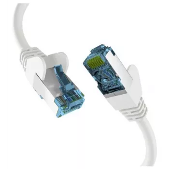 EFB-Elektronik RJ45 vītais vads Cat.7 neapstrādāts kabelis balts 50m S/FTP PIMF tīkla kabelis LAN DSL