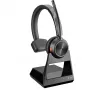 POLY 7210 Office bezvadu austiņas, melnas, 109 g, 100–6800 Hz