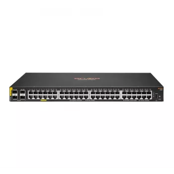 HPE Aruba Networking CX 6100 48G Class4 PoE 4SFP+ 740W Slēdzis - pārvaldīts L3 slēdzis - 48 x 10/100/1000 (PoE+)